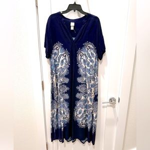 Navy Dress, H & M